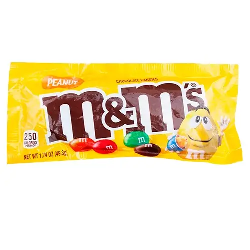 [040000000327] CHOCOLATE M&M PEANUT 49.3 GR