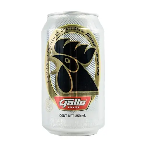 [15 PACK GALLO] CERVEZA GALLO LATA 12 ONZAS
