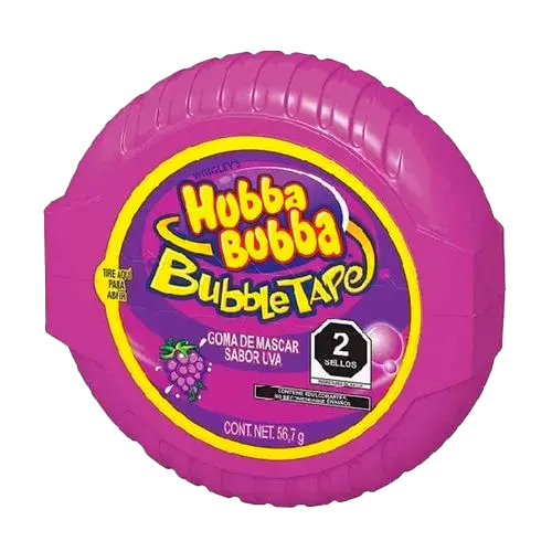 [22000016935] CHICLE HUBBA BUBBA FRAMBUESA ACIDO 56.7GRS