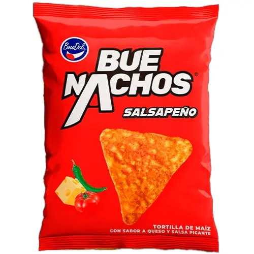 [660756010656] GOLOSINA BOCADELI NACHOS SALSAPEÑO 150 GR