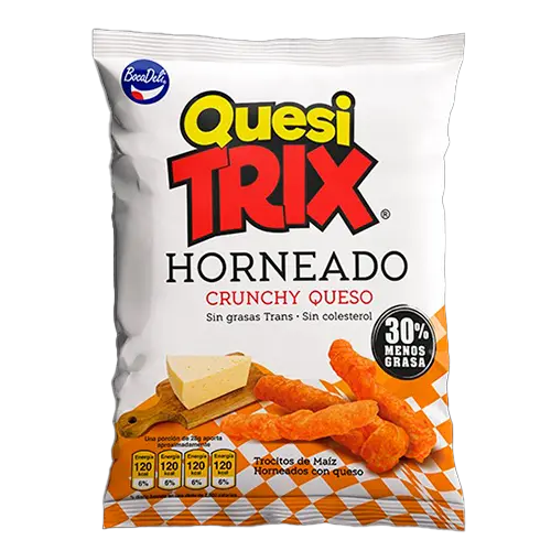 [660756016016] GOLOSINA BOCADELI QUESITRIX HORNEADO 33GR x DOCENA