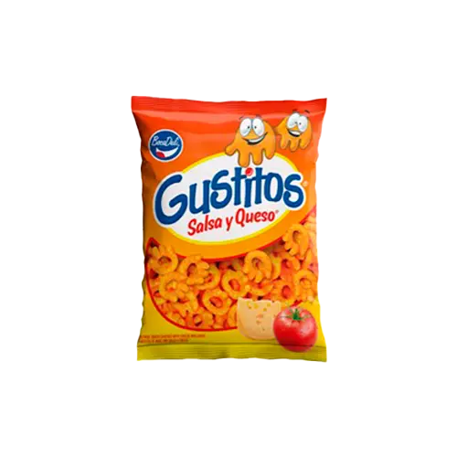 [660756016047] GOLOSINA BOCADELI DOBRECITOS SALSA Y QUESO 93 GR