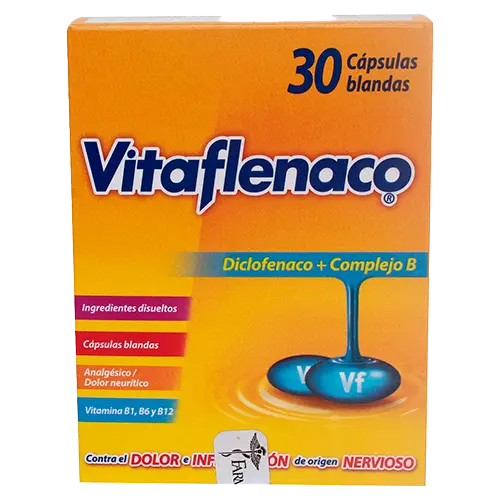 [675873001579] VITAFLENACO CÁPSULA 25 MG