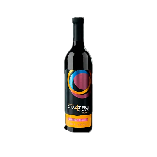 [729090020643] VINO CUATRO SOLES TINTO 750 ML