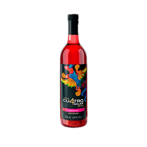 [729090020674] VINO CUATRO SOLES VINO ROSADO 750 ML