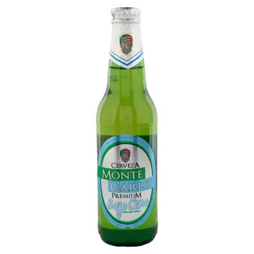 [7401000700922] CERVEZA MONTE CARLO BAJO CERO 355 ML