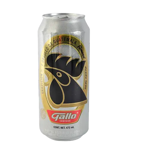 [7401000702612] CERVEZA GALLO LATA 472 ML