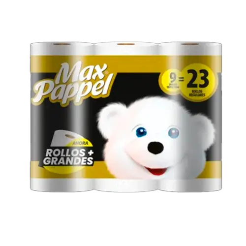 [7404004200450] MAX PAPEL XG 4 ROLLOS