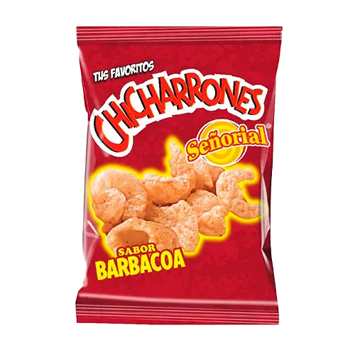 [7406007005186] GOLOSINA SEÑORIAL CHICHARRONES BARBACOA 55 GR