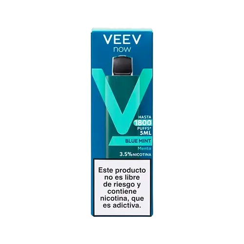 [7406135040219] VAPORIZADOR VEEV 1800 PUFFS BLUE MINT