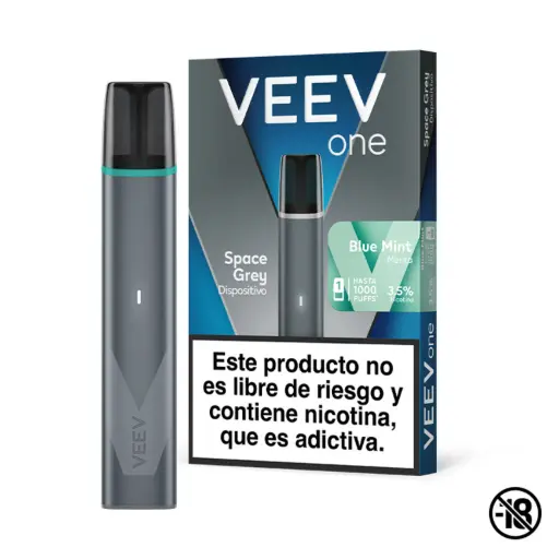[7406135045818] VAPORIZADOR VEEV 1000 PUFFS BLUE MINT
