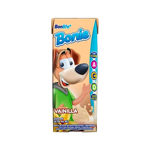 [7406189010992] BONIE BEBIDA LACTEA VAINILLA 200 ML