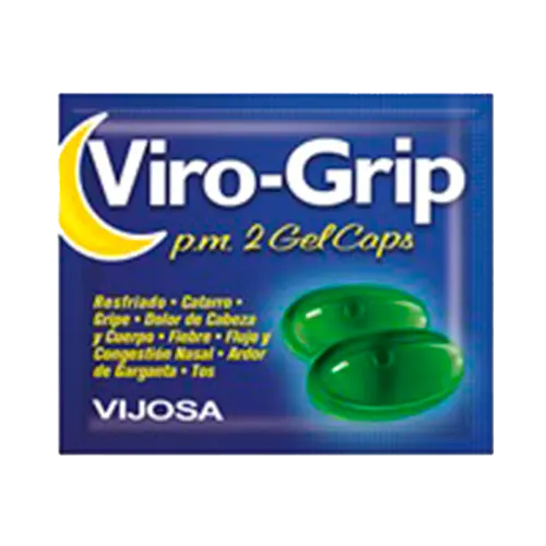 [74105403] SOBRE VIROGRIP 2 TABLETAS NOCHE