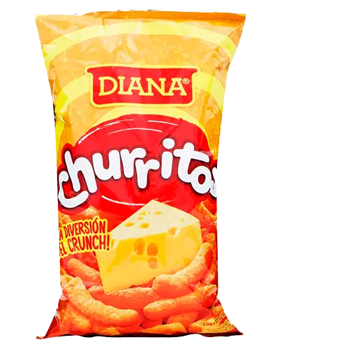 [748757000095] GOLOSINA DIANA CHURRITOS 185 GR