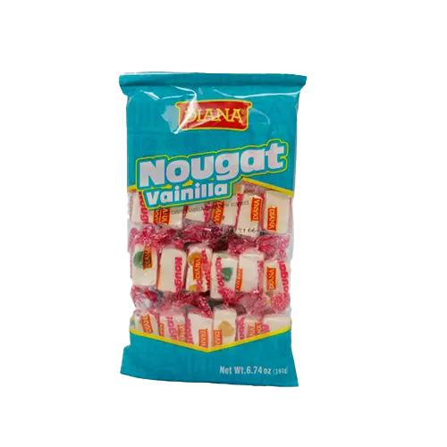[748757000668] DULCE CHICLOSO NOUGAT VAINILLA DIANA 8 GRS