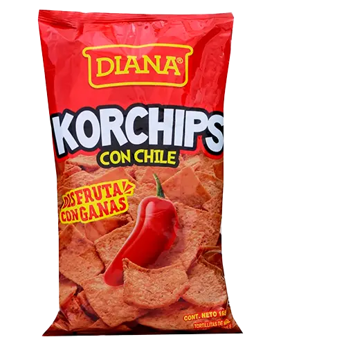 [748757008787] GOLOSINA DIANA KORCHIPS CHILE 165 GR