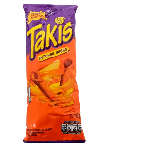 [7500810030332] GOLOSINA TAKIS INTENSE 68 GR