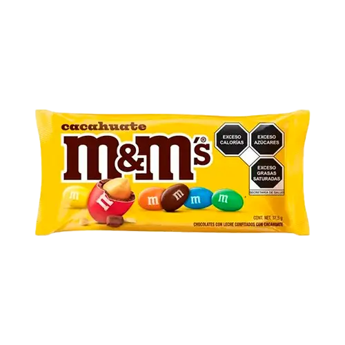 [7502271917481] CHOCOLATE M&M CON MANÍ 37.5 GRS.