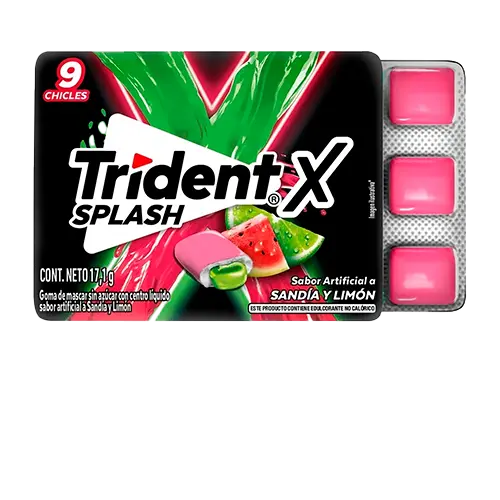 [7506105606084] CHICLE TRIDENT SANDIA 30.6 GRS