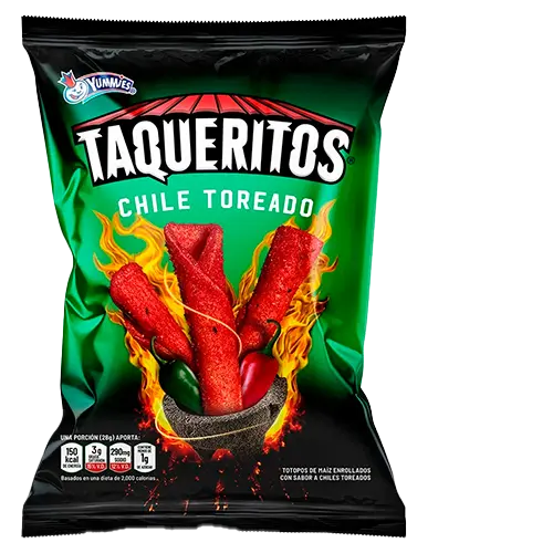 [750894609505] GOLOSINA YUMMIES TAQUERITO CHILE TOREADO 180 GRS