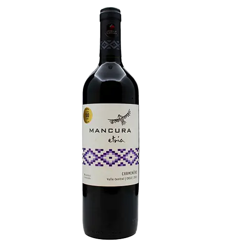 [7804449008404] VINO MANCURA ETNIA CARMERE 750 ML