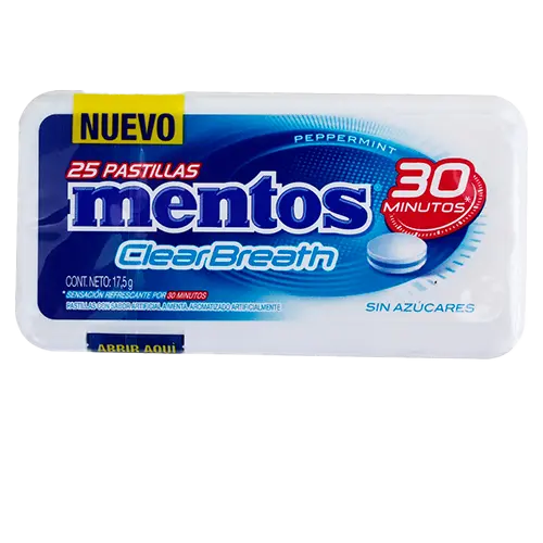 [80918516] DULCE CLEAR BREATH PEPPERMINT 17.5 GRS