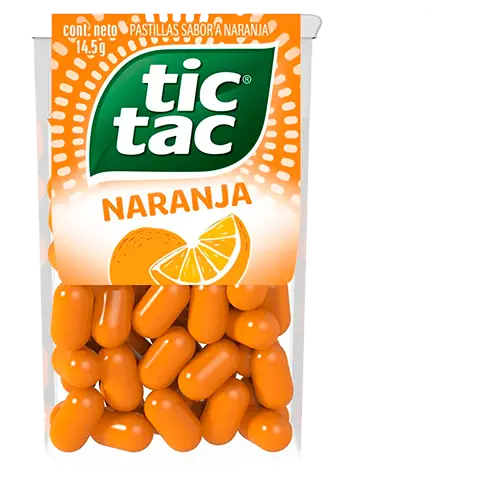 [80941361] DULCE TIC TAC NARANJA 14.5 GRS