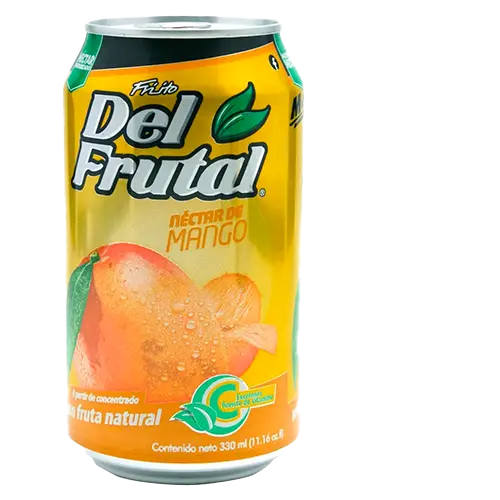 [081537200019] JUGO NECTAR DEL FRUTAL MANGO LATA 330 ML
