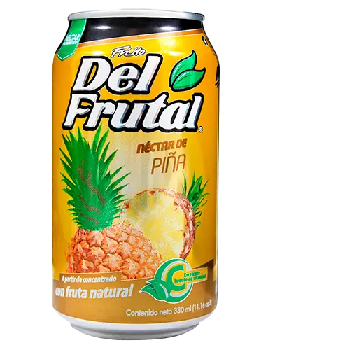 [81537200033] JUGO NECTAR DEL FRUTAL PIÑA LATA  330ML
