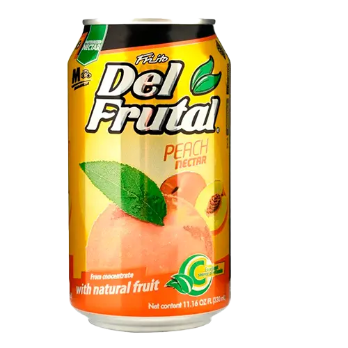 [81537200057] JUGO NECTAR DEL FRUTAL MELOCOTON LATA  330ML